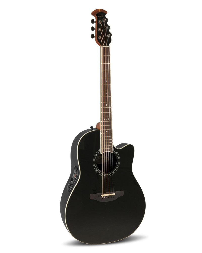 Ovation E – akustická kytara Standard Balladeer Deep Contour Cutaway Černá