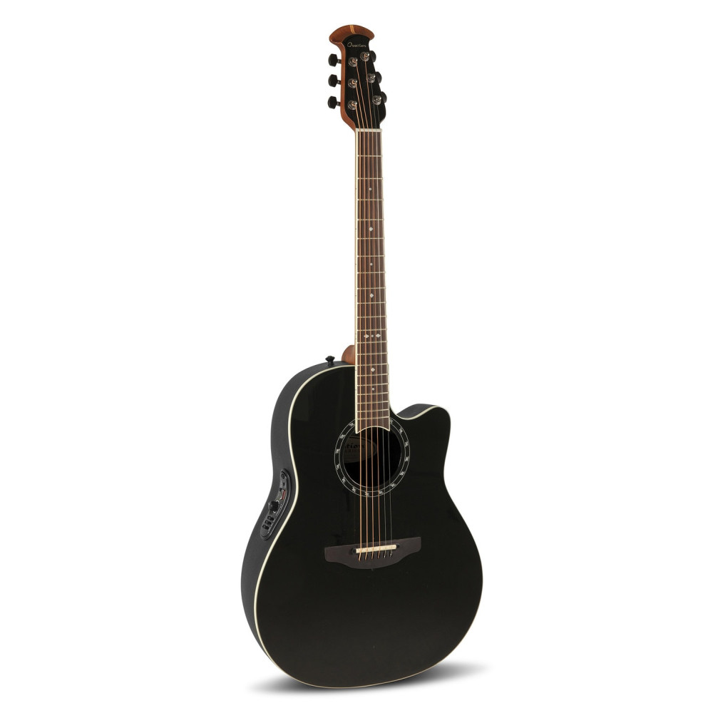 Ovation E – akustická kytara Standard Balladeer Deep Contour Cutaway Černá