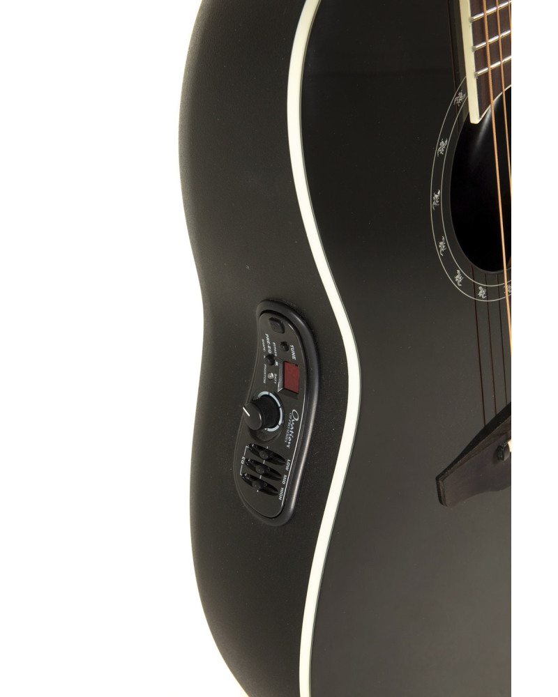Ovation E – akustická kytara Standard Balladeer Deep Contour Cutaway Černá