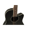 Ovation E – akustická kytara Standard Balladeer Deep Contour Cutaway Černá