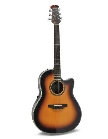 Ovation E – akustická kytara Vintage Burst