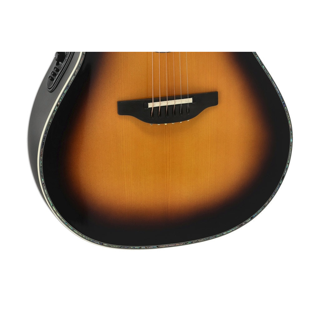 Ovation E – akustická kytara Vintage Burst