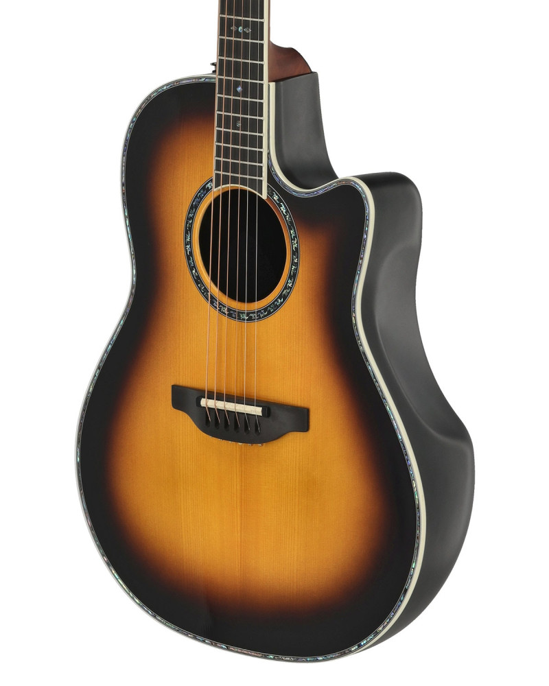 Ovation E – akustická kytara Vintage Burst