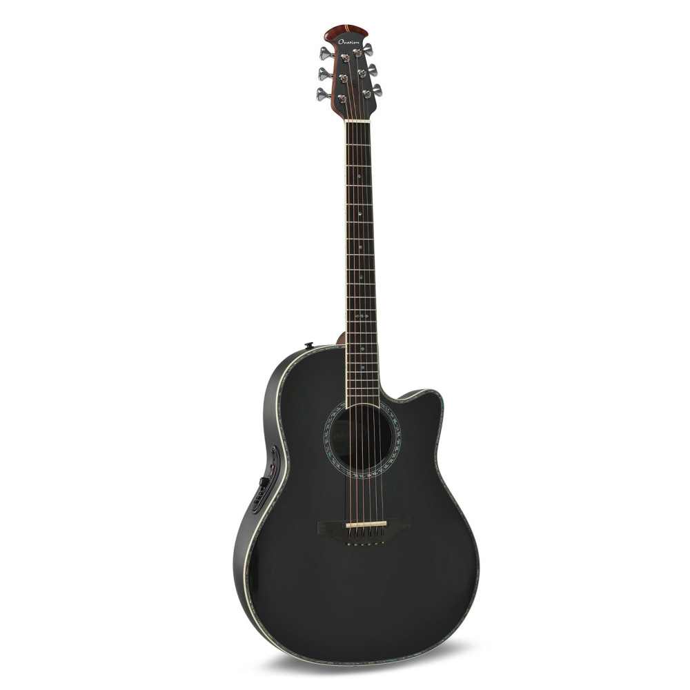 Ovation E – akustická kytara Black