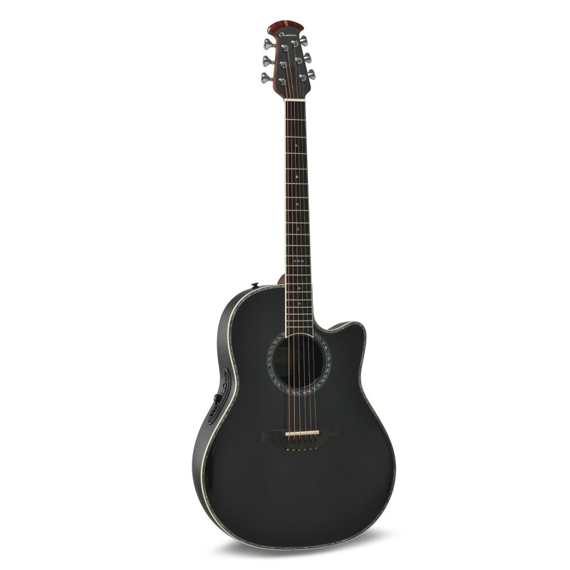 Ovation E – akustická kytara Black