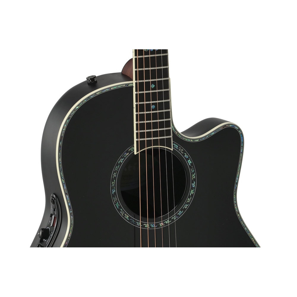 Ovation E – akustická kytara Black