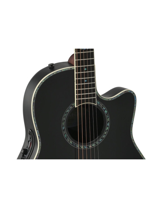 Ovation E – akustická kytara Black