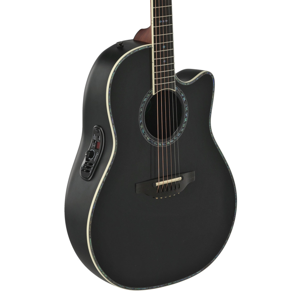 Ovation E – akustická kytara Black