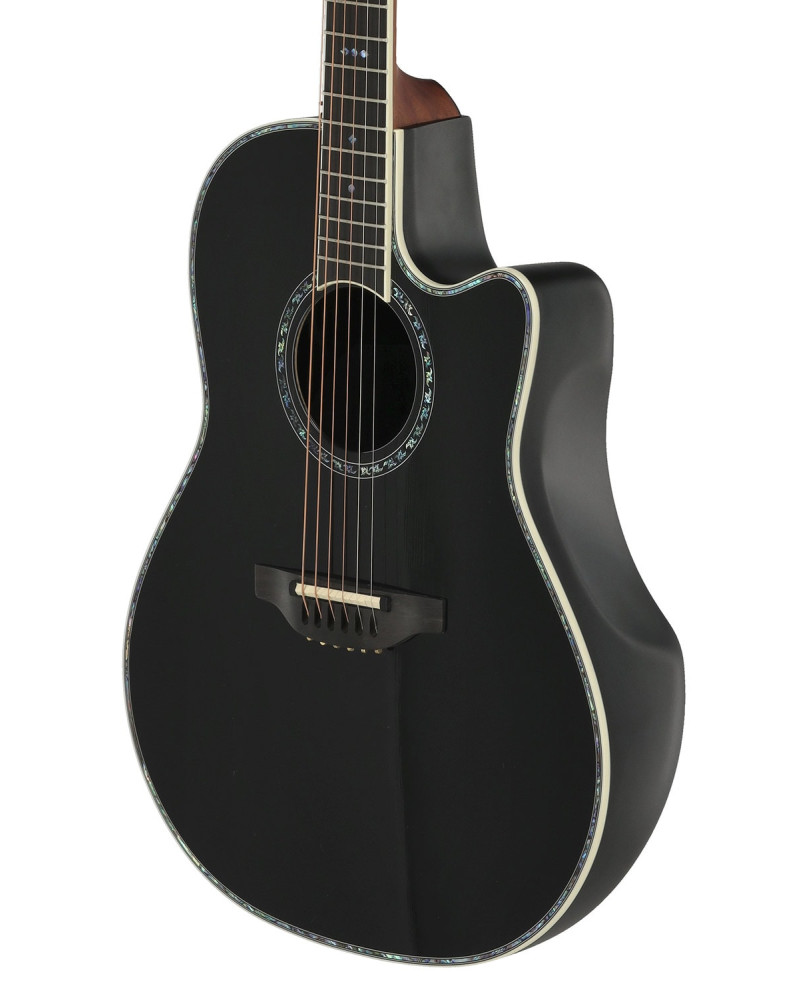 Ovation E – akustická kytara Black