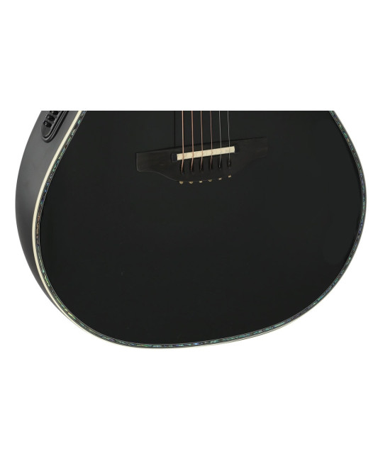 Ovation E – akustická kytara Black