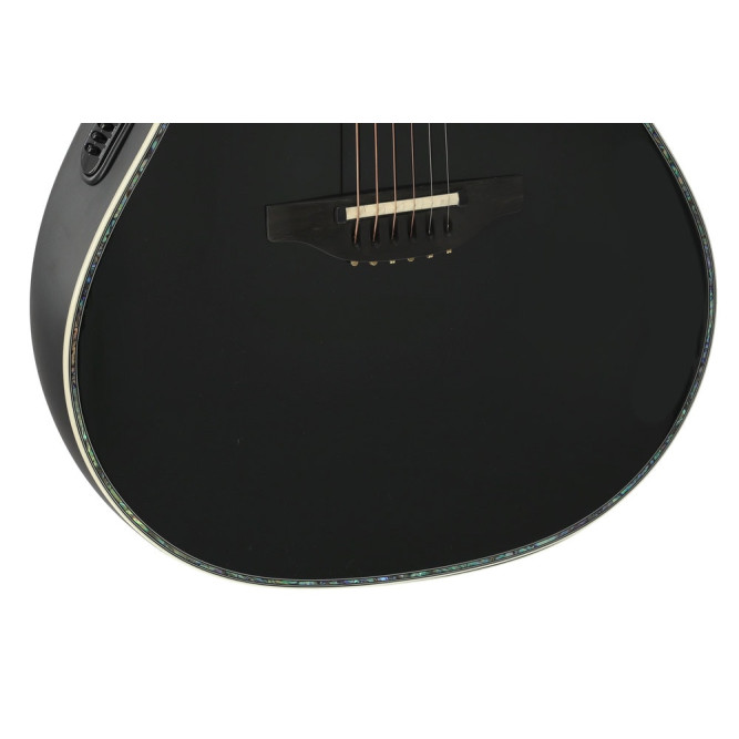 Ovation E – akustická kytara Black
