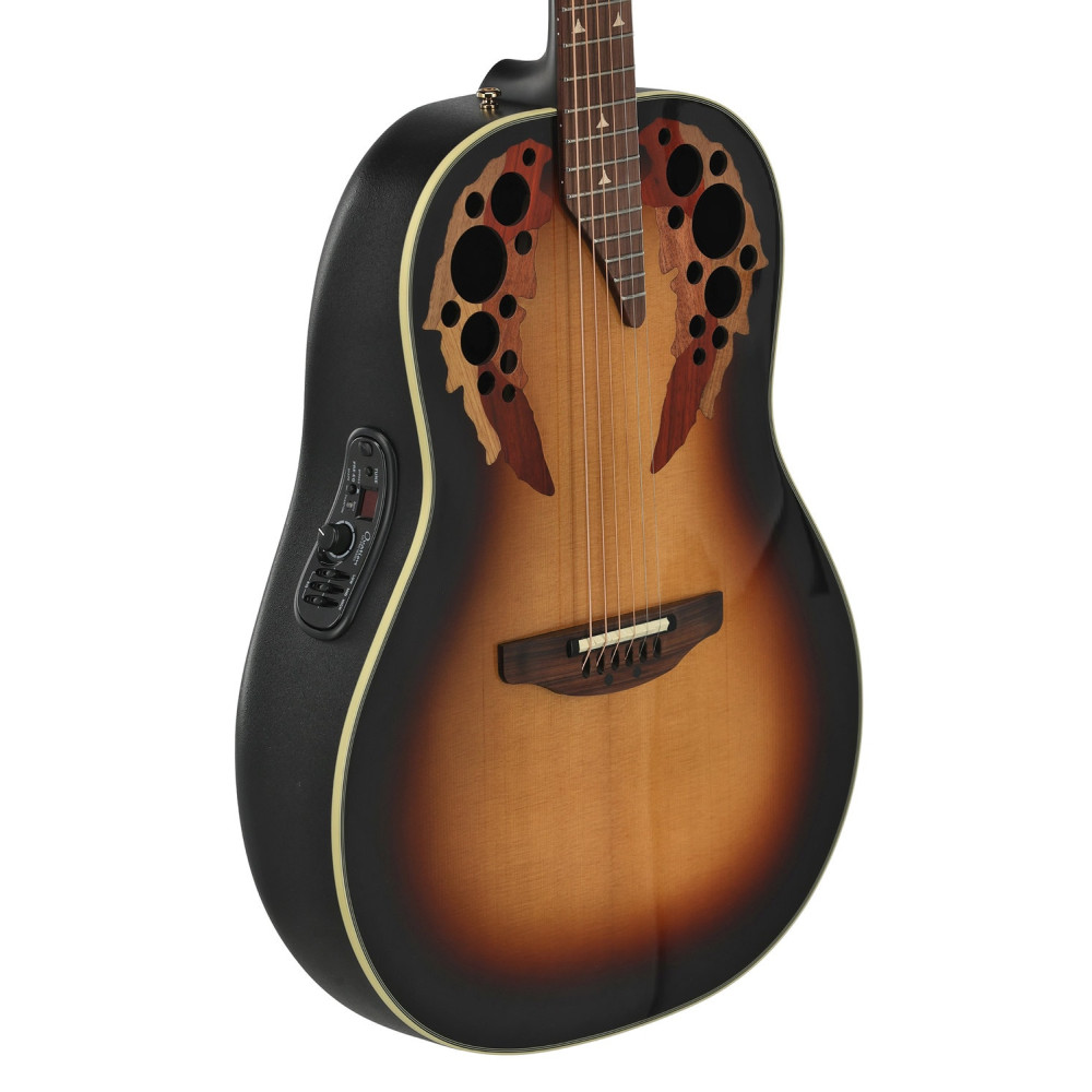 Ovation E – akustická kytara Sunburst