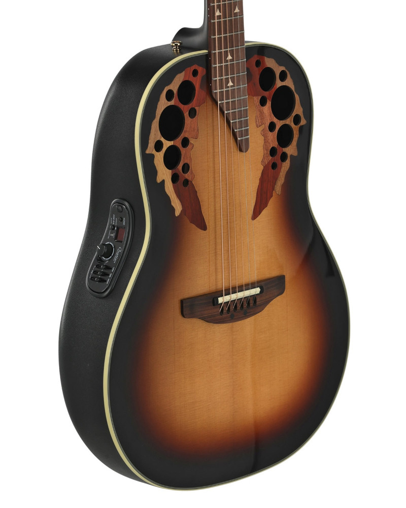 Ovation E – akustická kytara Sunburst