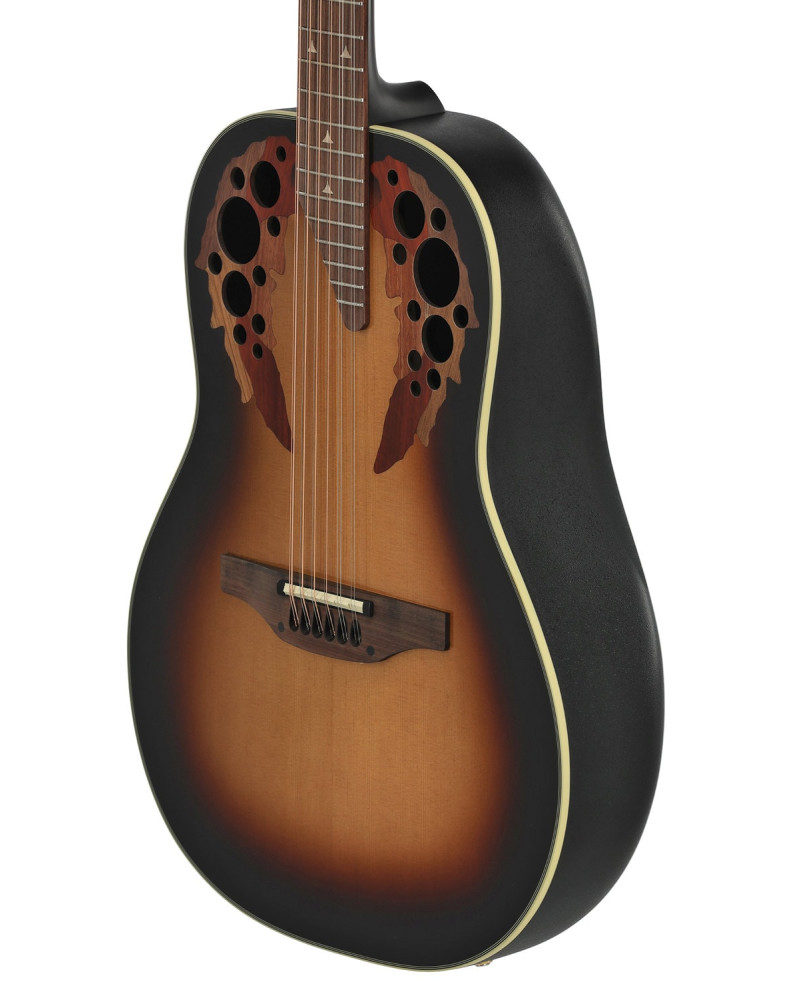 Ovation E – akustická kytara Sunburst