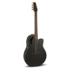 Ovation E – akustická kytara Elite TX Deep Contour Cutaway Black Textured