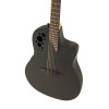 Ovation E – akustická kytara Elite TX Mid Cutaway Black Textured
