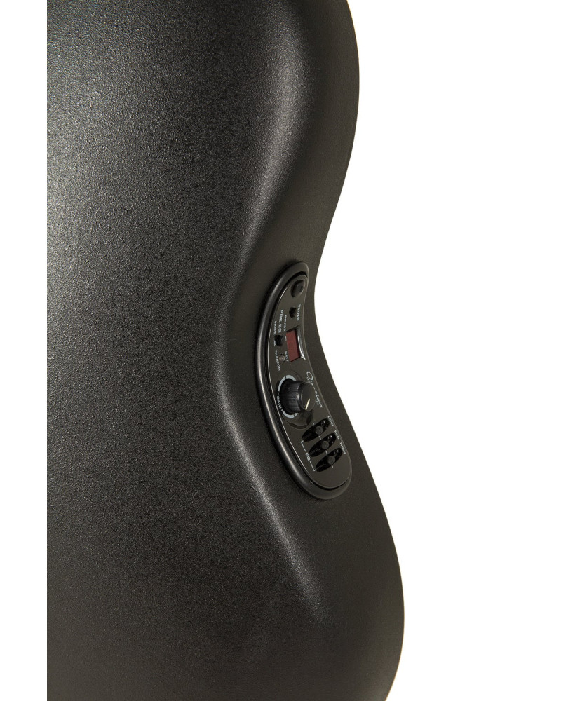 Ovation E – akustická kytara Elite TX Mid Cutaway Black Textured