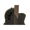 Ovation E – akustická kytara Elite TX Mid Cutaway Black Textured
