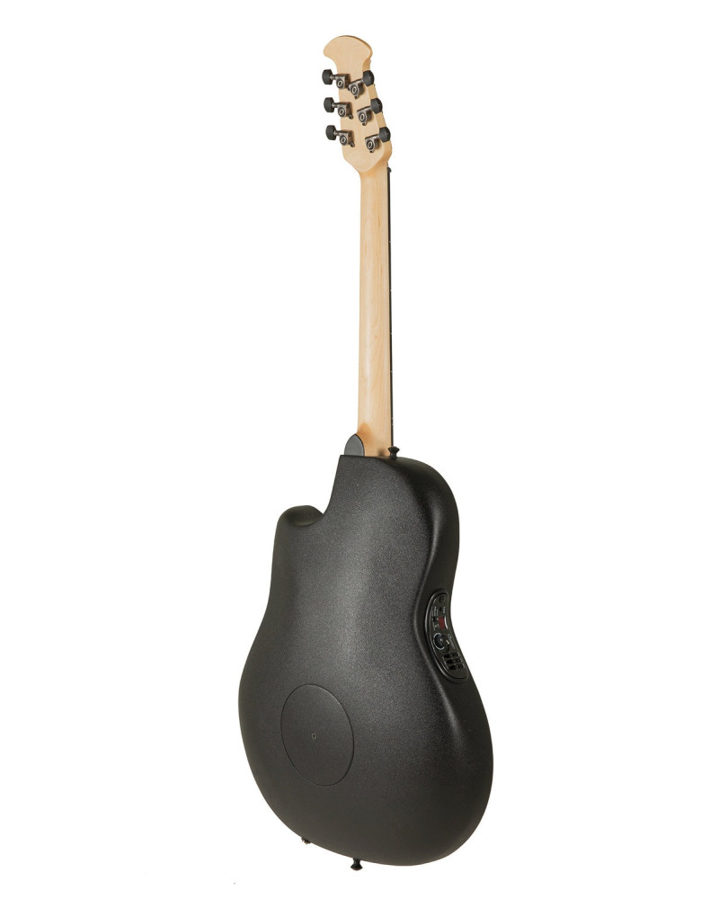 Ovation E – akustická kytara Elite TX Super Shallow Black Textured