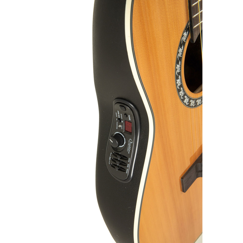 Ovation E-akustická, klasická kytara Classic Nylon Legend Mid Cutaway Natural