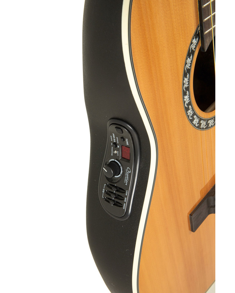 Ovation E-akustická, klasická kytara Classic Nylon Legend Mid Cutaway Natural