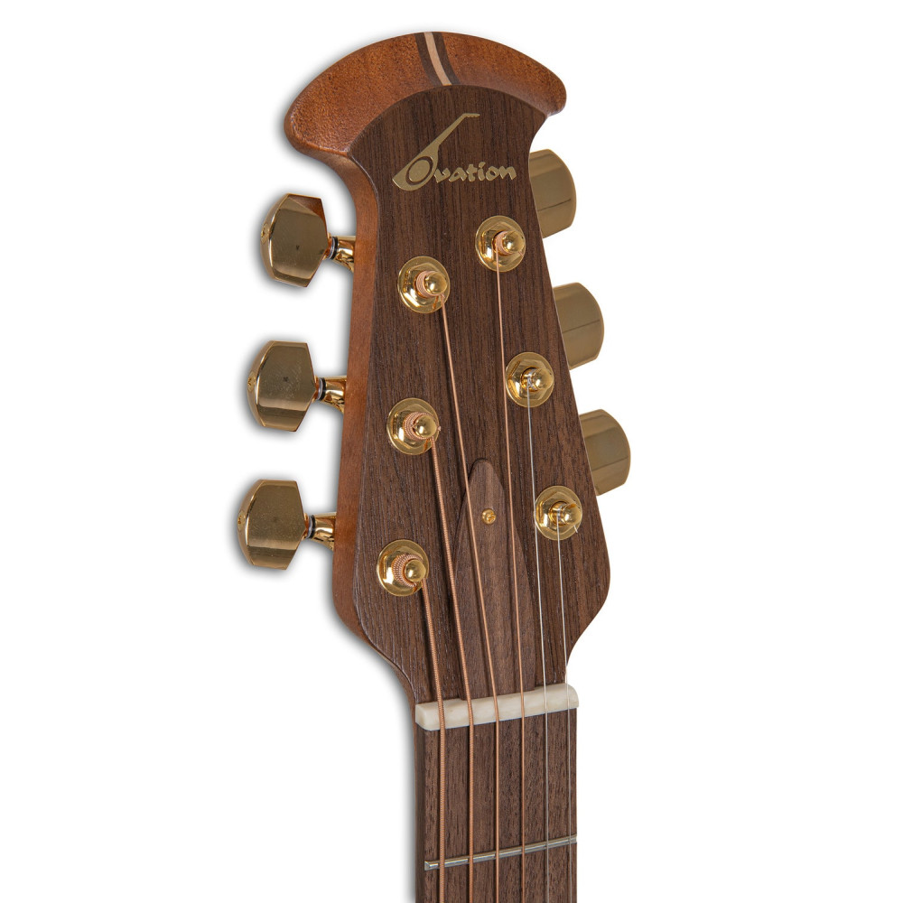 Ovation E – akustická kytara Pro Series Legend USA Natural Satin
