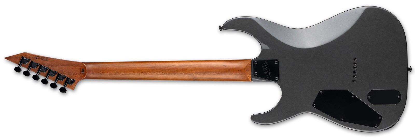 LTD M-400HT Charcoal Metallic back