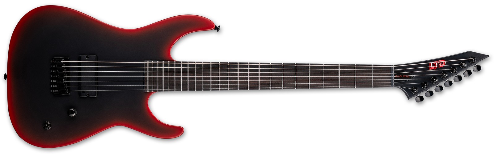 M-7HT Baritone Black Metal II Black Red Burs